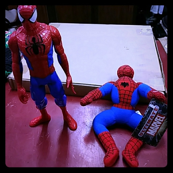 2 Spiderman Dolls selling as 1 - Picture 1 of 1